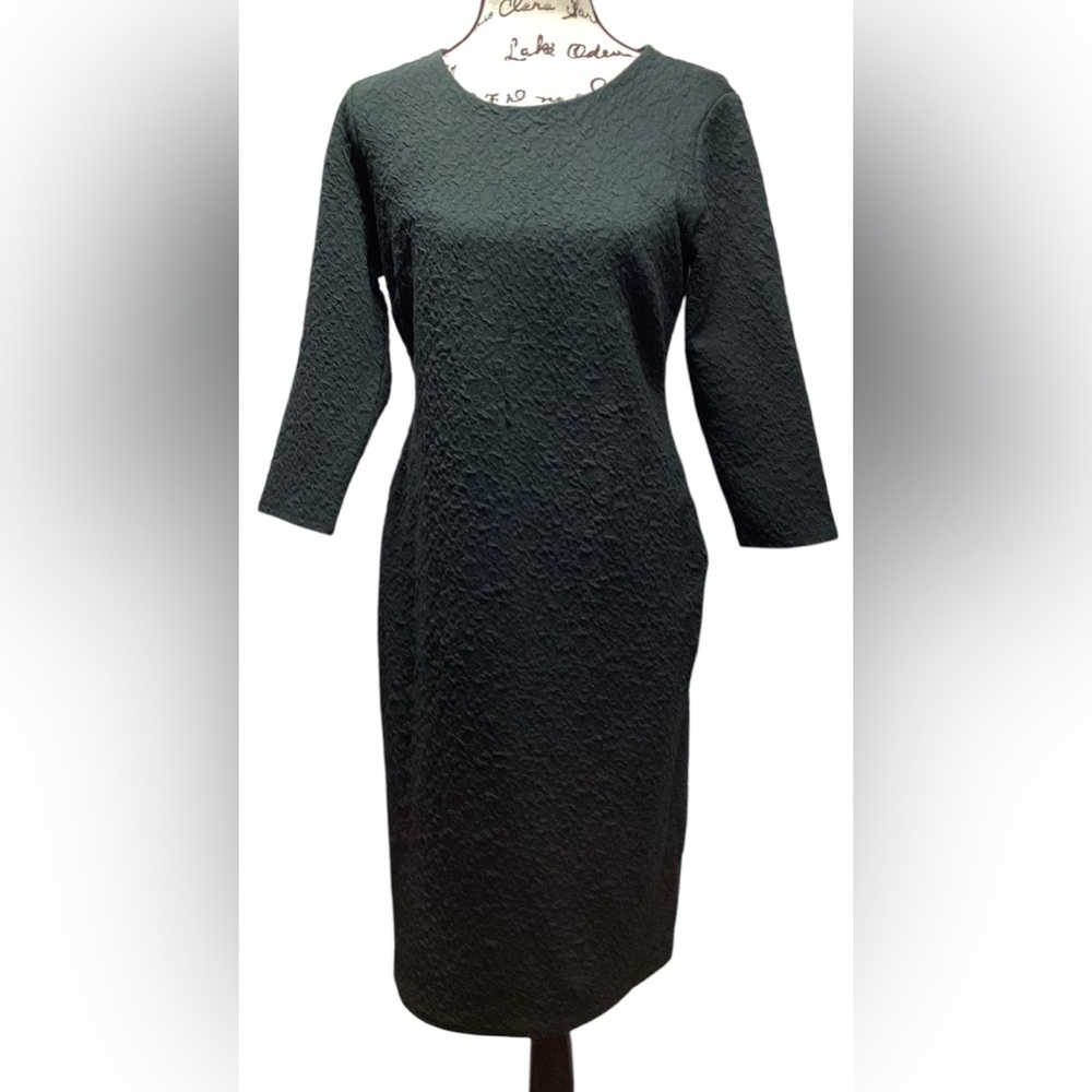 T Tahari Green jewel midi dress. Size 10